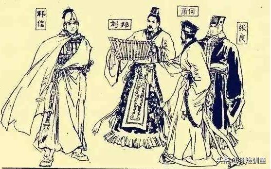 秦末汉初三个名为韩信之人，虽然名字相同但是命运迥异