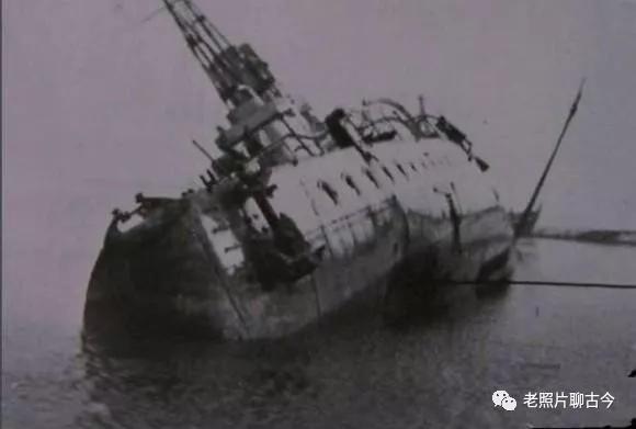 43艘军民舰船自凿沉没，抗战老照片中最悲壮的黑色葬礼
